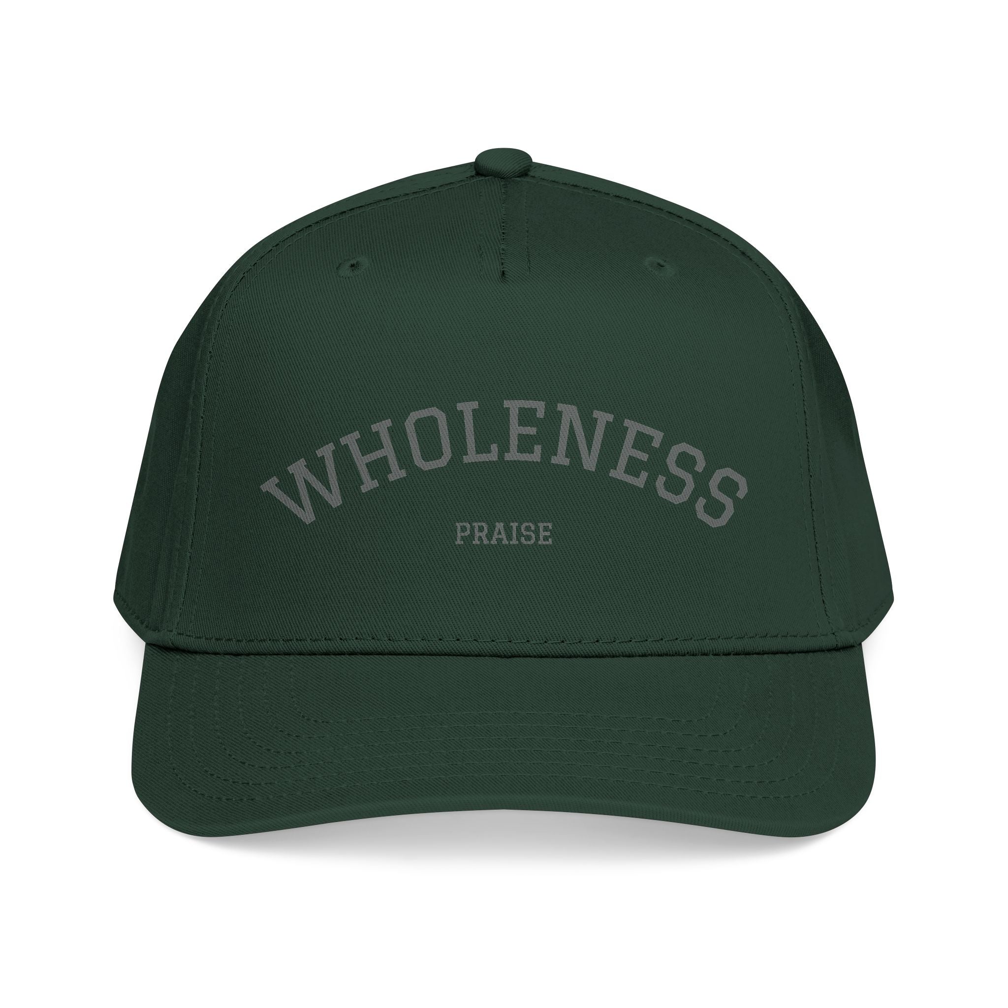 Wholeness Embroidered Baseball Cap — Minimal Mindfulness Hat