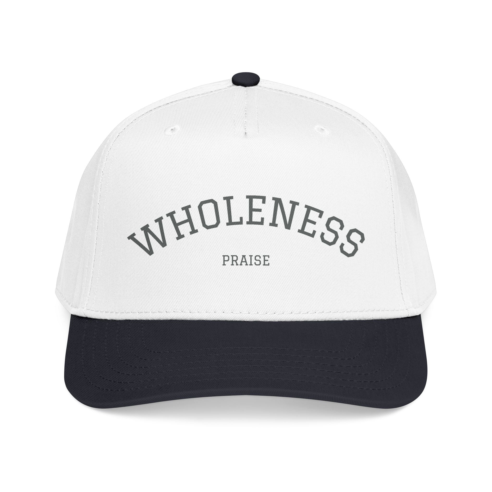 Wholeness Embroidered Baseball Cap — Minimal Mindfulness Hat