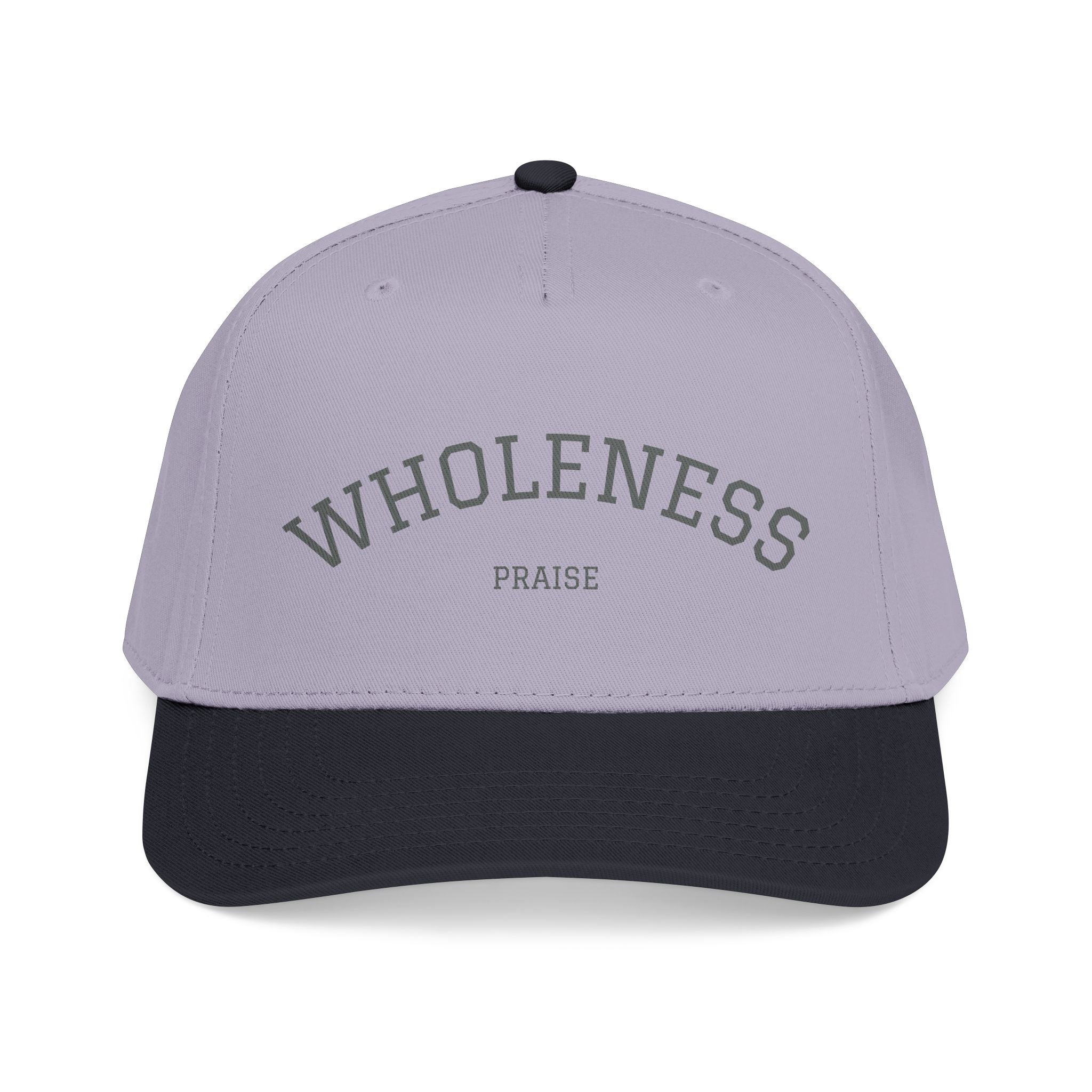 Wholeness Embroidered Baseball Cap — Minimal Mindfulness Hat