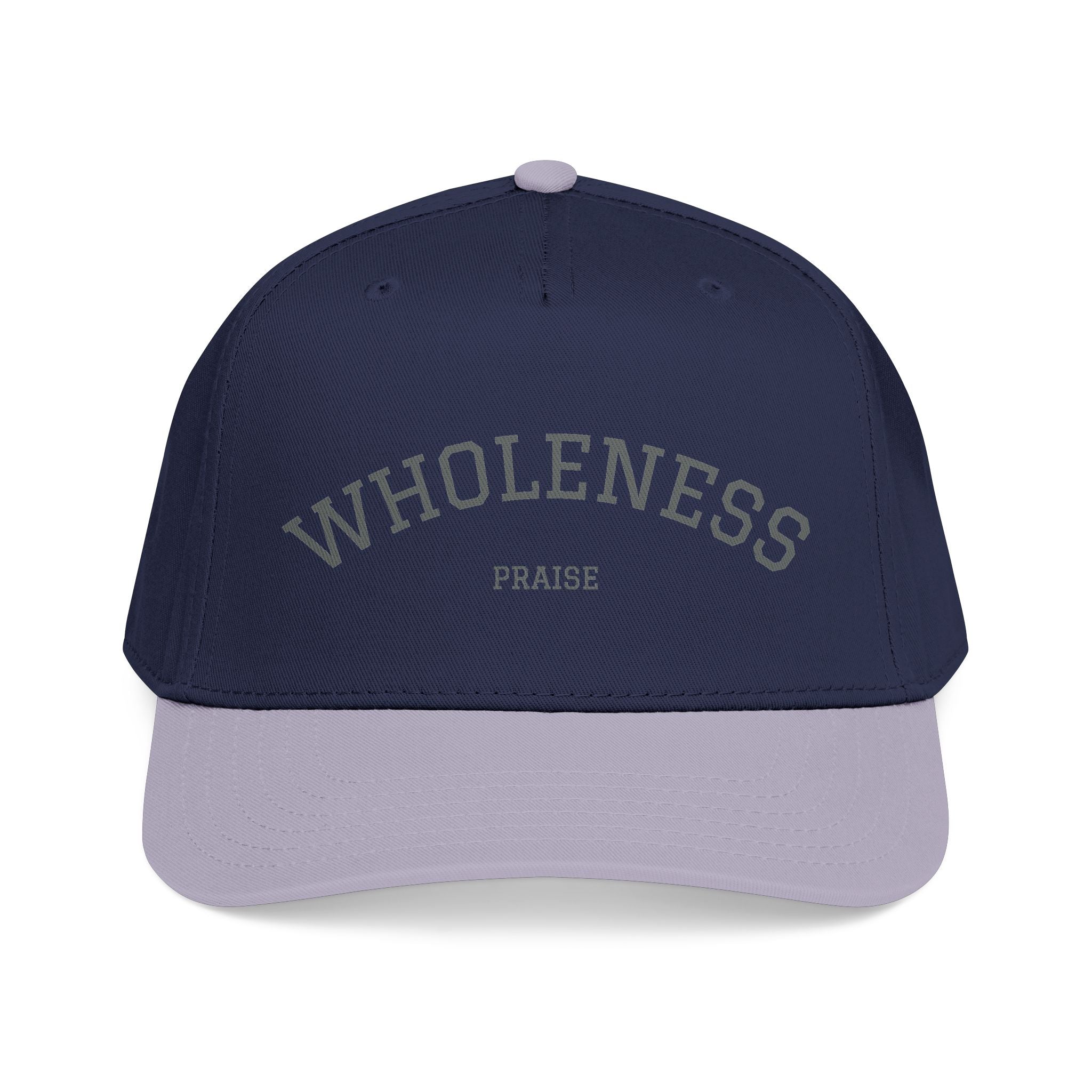 Wholeness Embroidered Baseball Cap — Minimal Mindfulness Hat