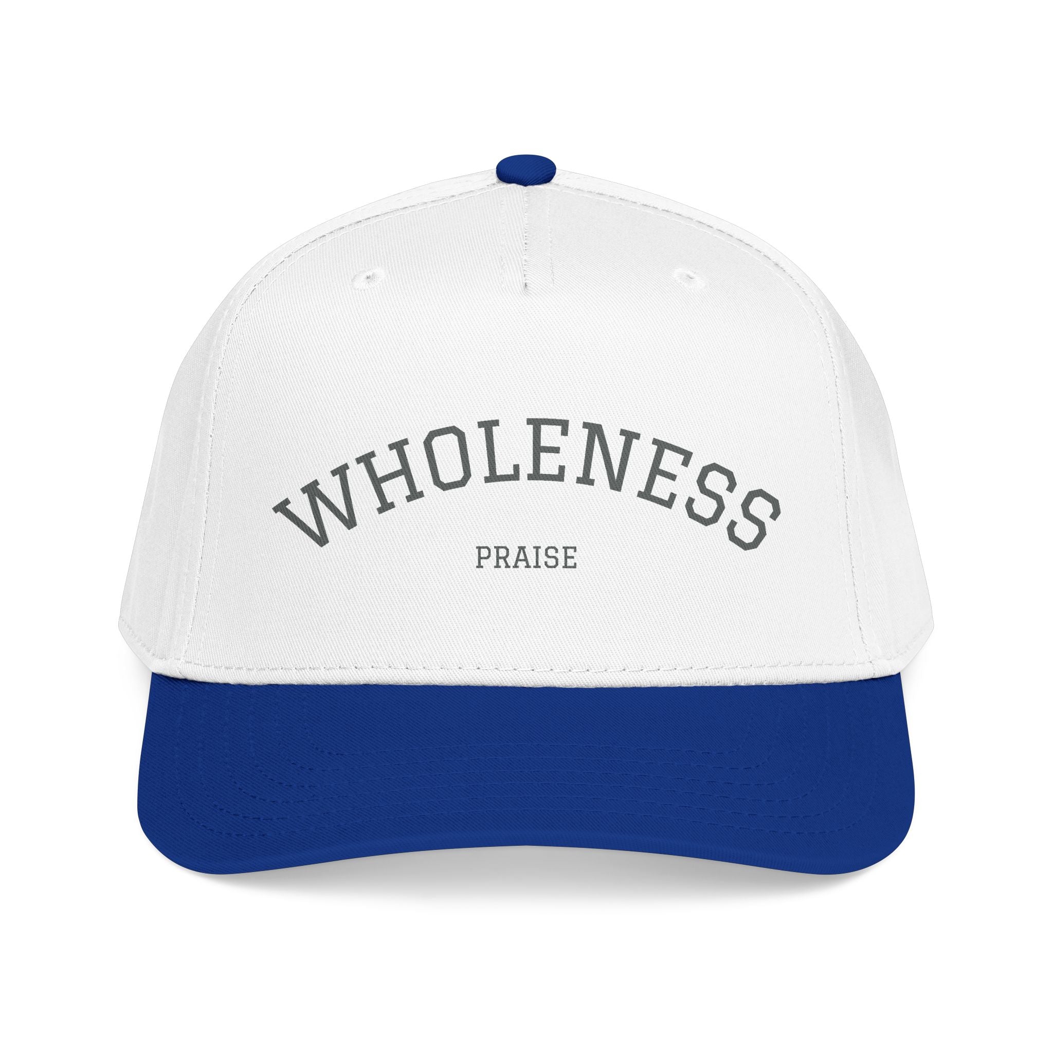 Wholeness Embroidered Baseball Cap — Minimal Mindfulness Hat