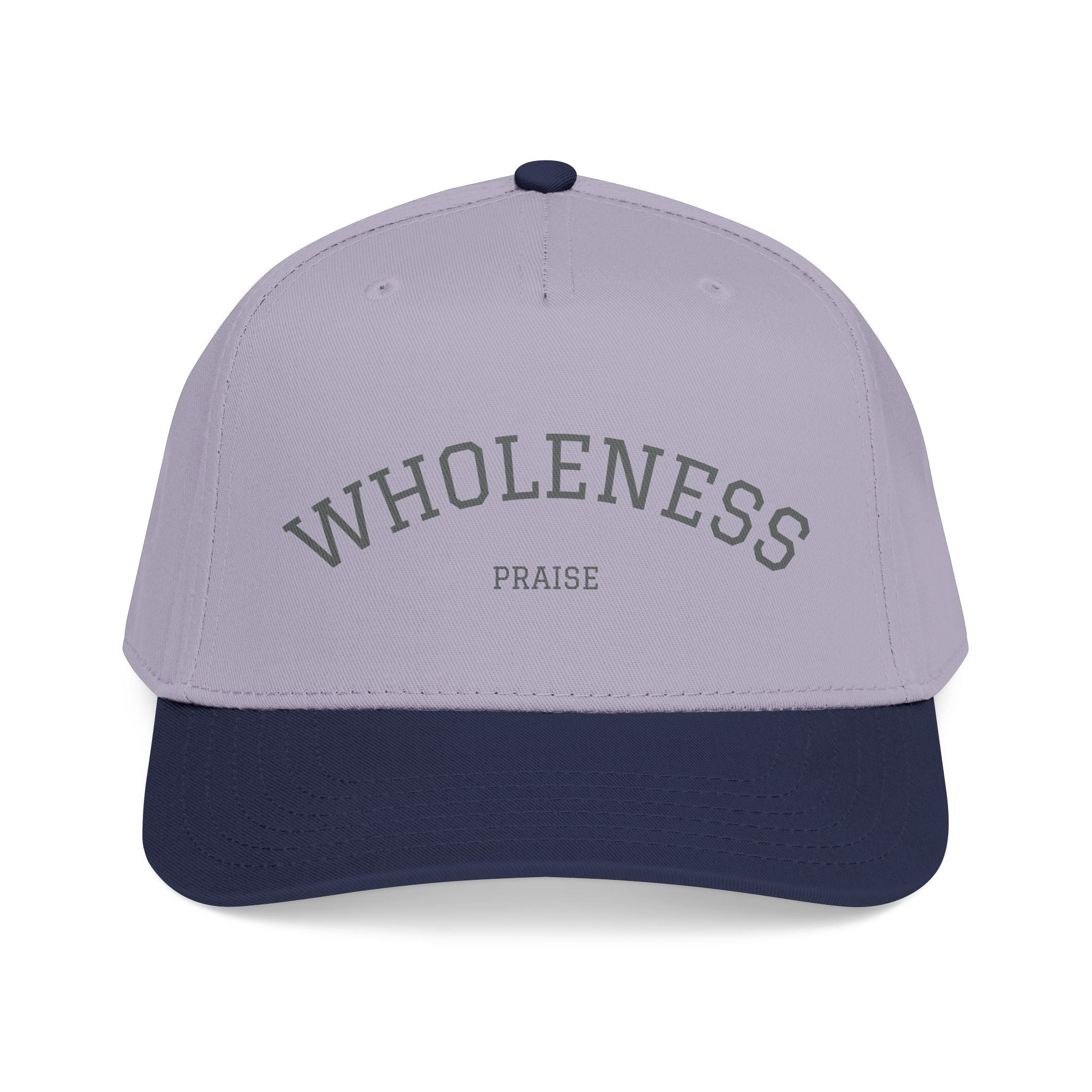 Wholeness Embroidered Baseball Cap — Minimal Mindfulness Hat