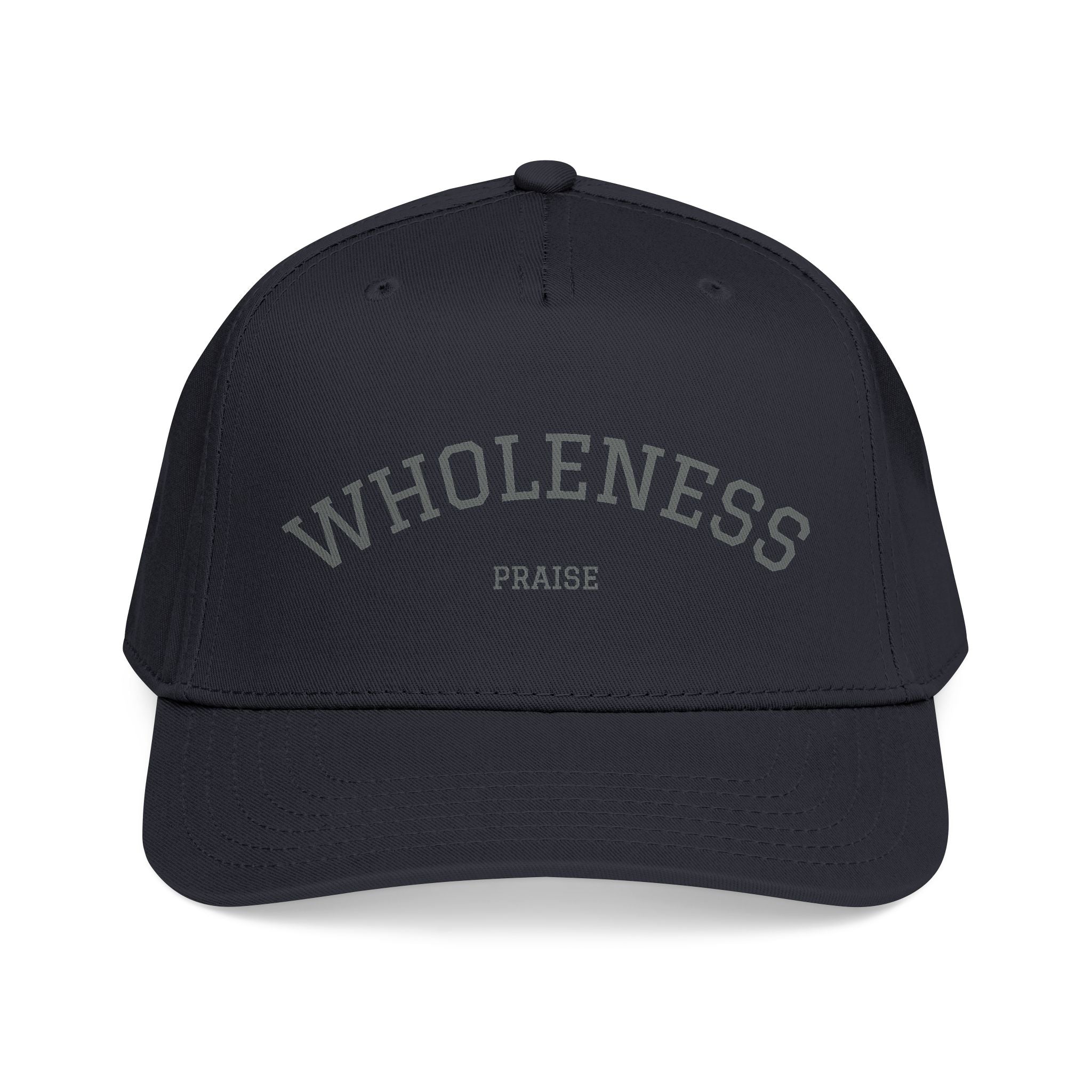 Wholeness Embroidered Baseball Cap — Minimal Mindfulness Hat