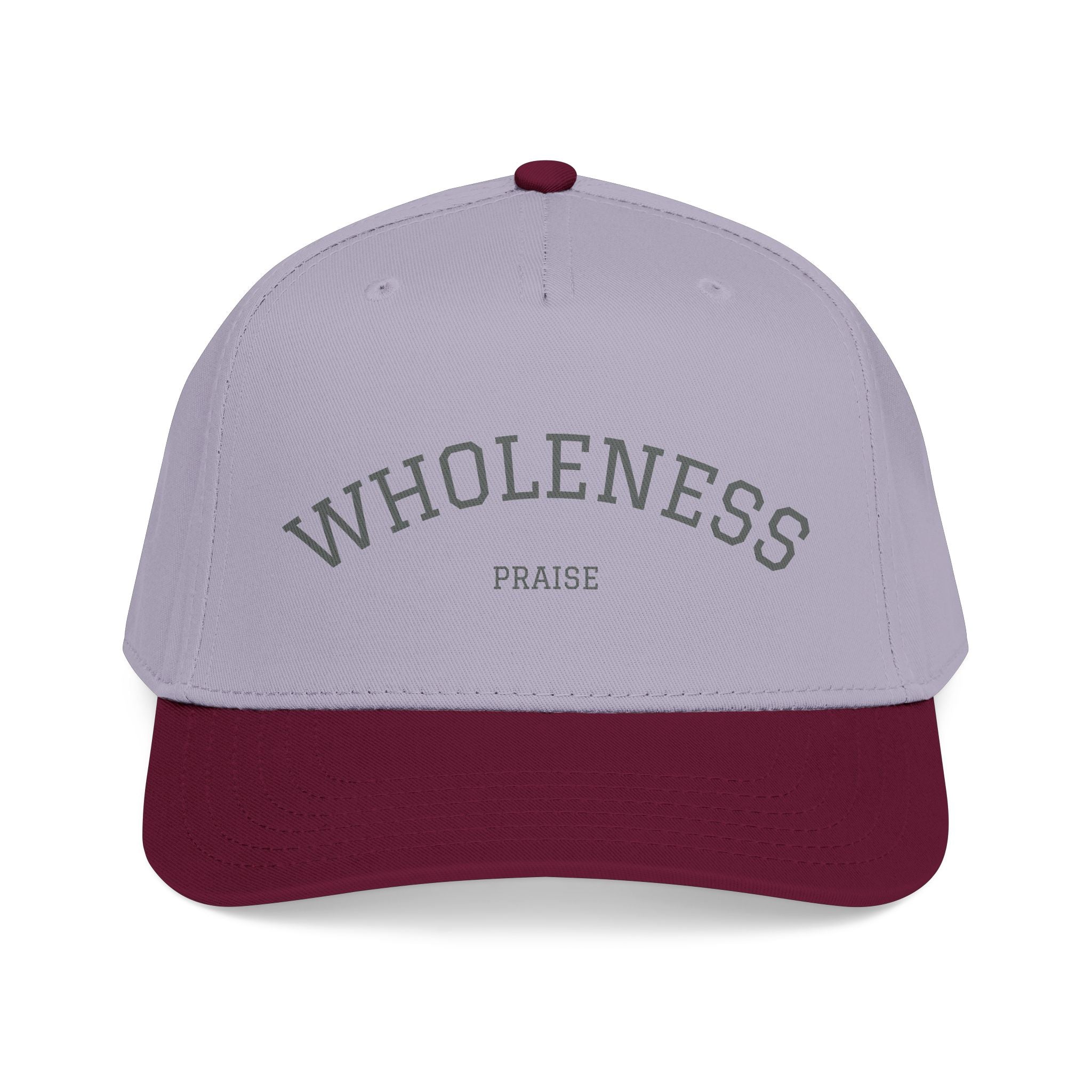 Wholeness Embroidered Baseball Cap — Minimal Mindfulness Hat
