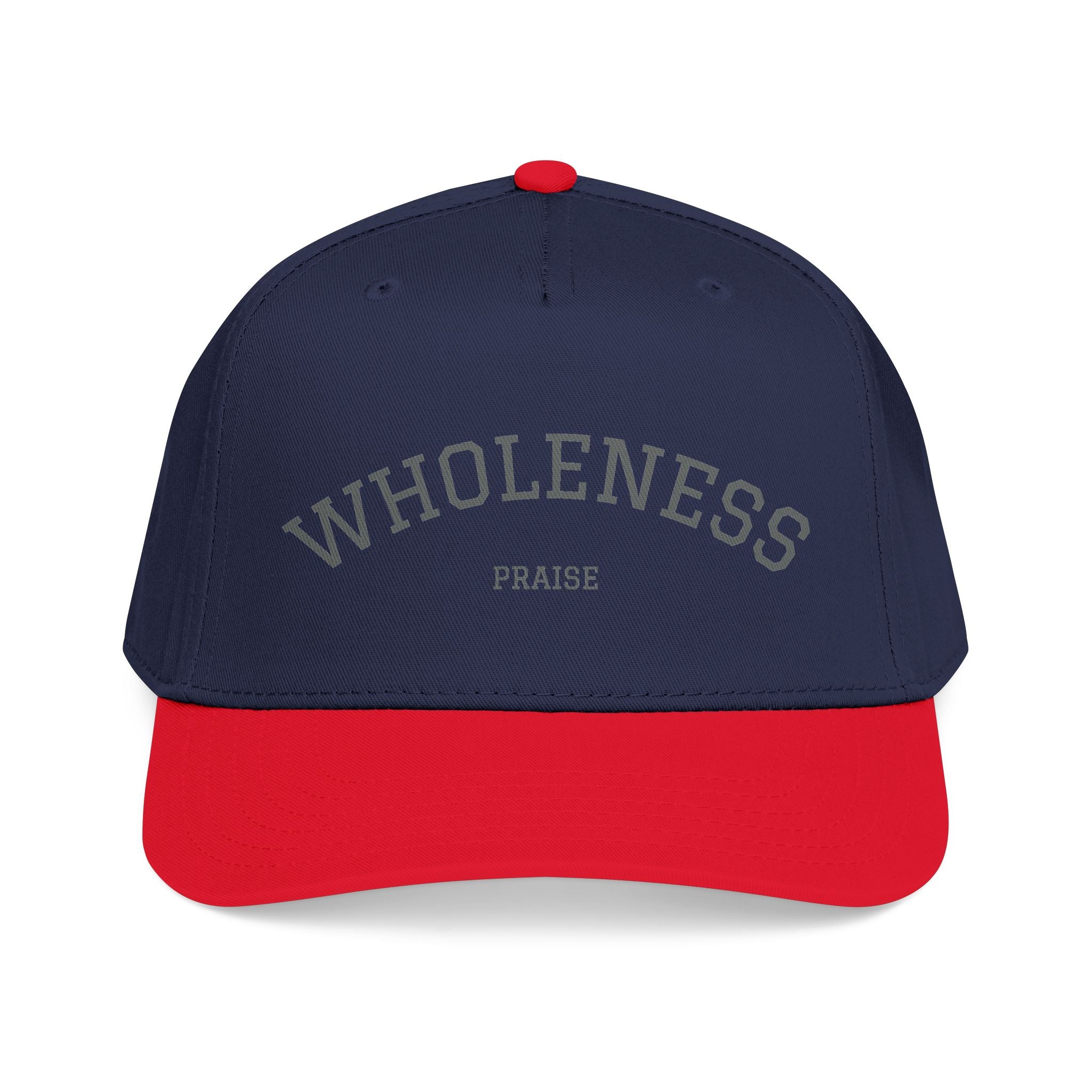 Wholeness Embroidered Baseball Cap — Minimal Mindfulness Hat