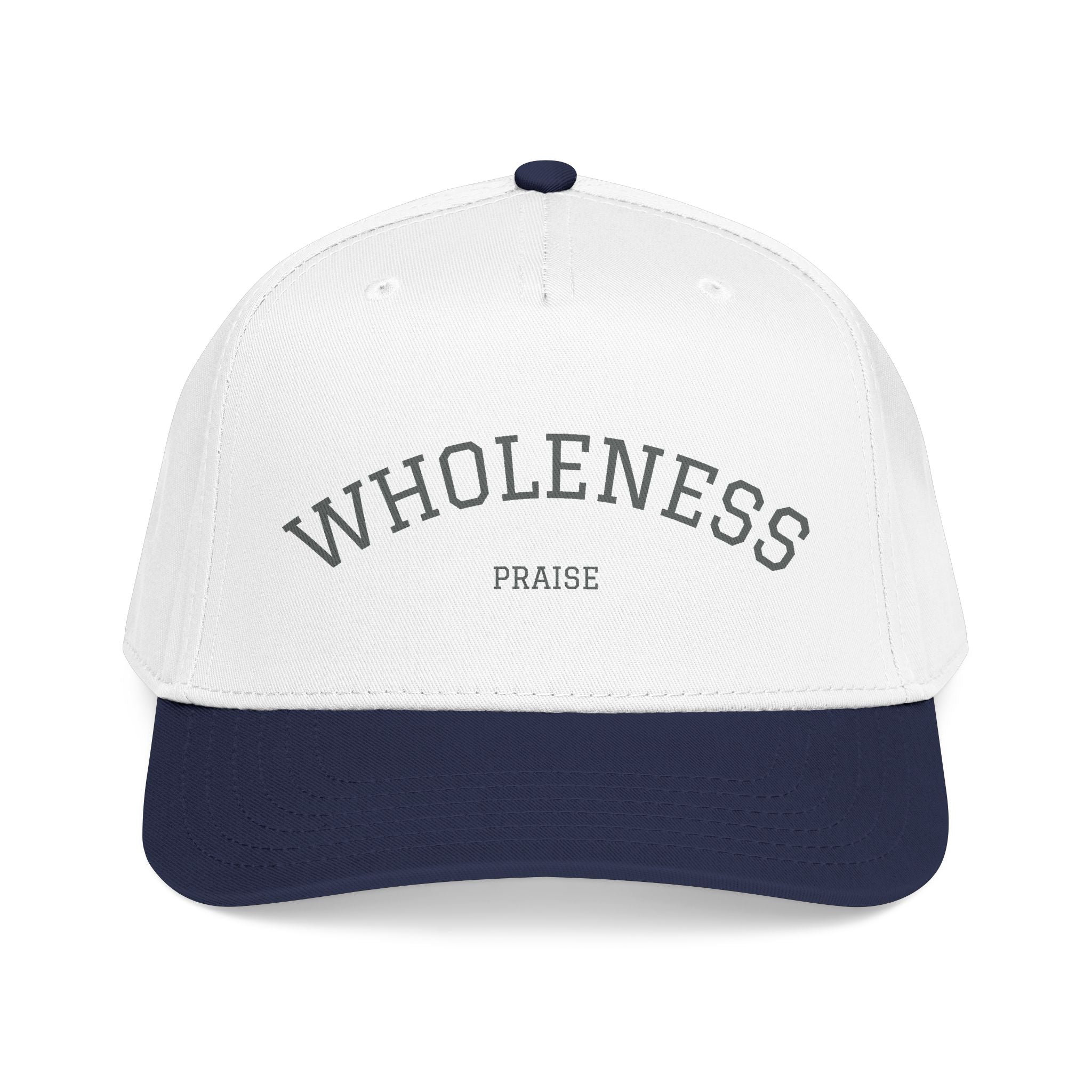 Wholeness Embroidered Baseball Cap — Minimal Mindfulness Hat