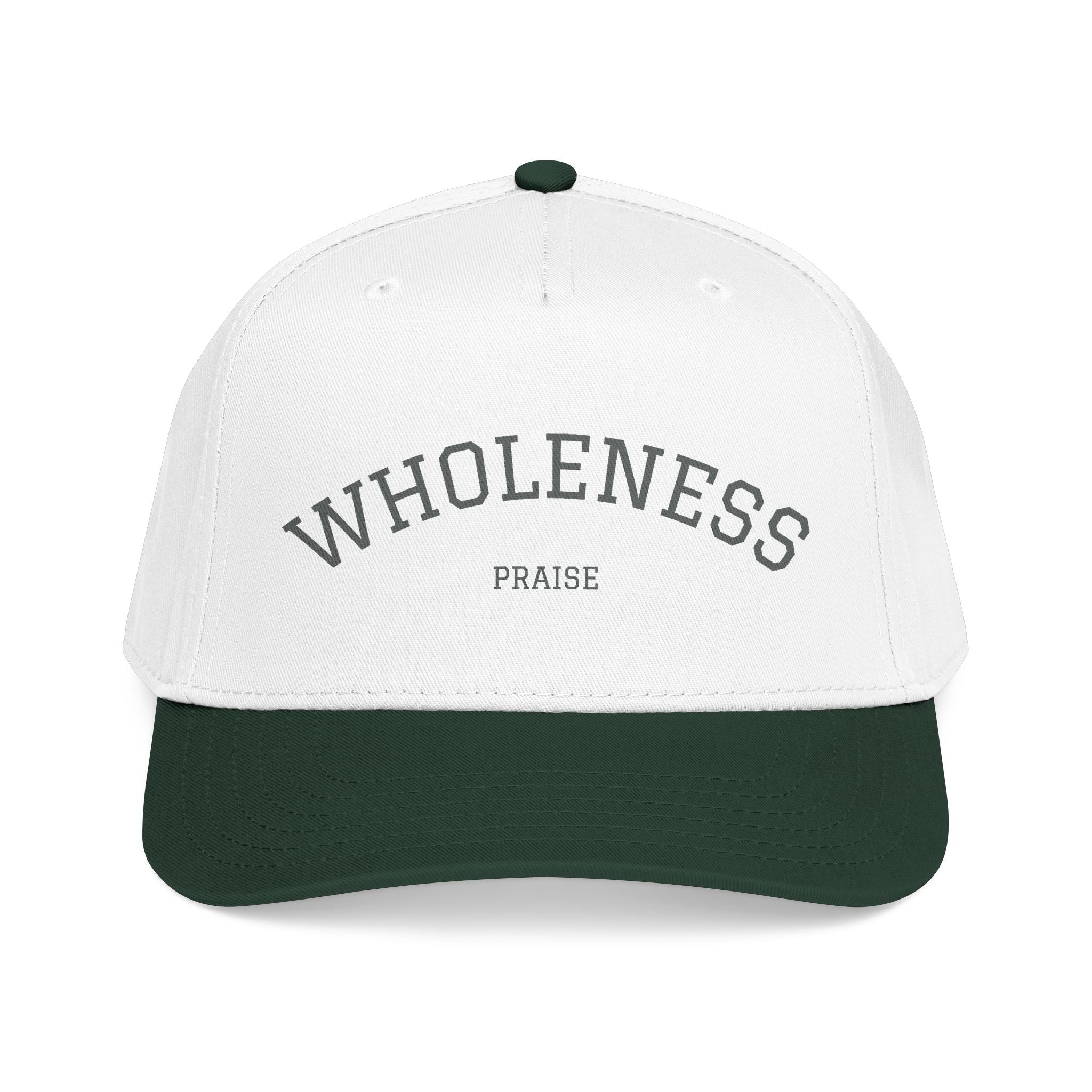 Wholeness Embroidered Baseball Cap — Minimal Mindfulness Hat