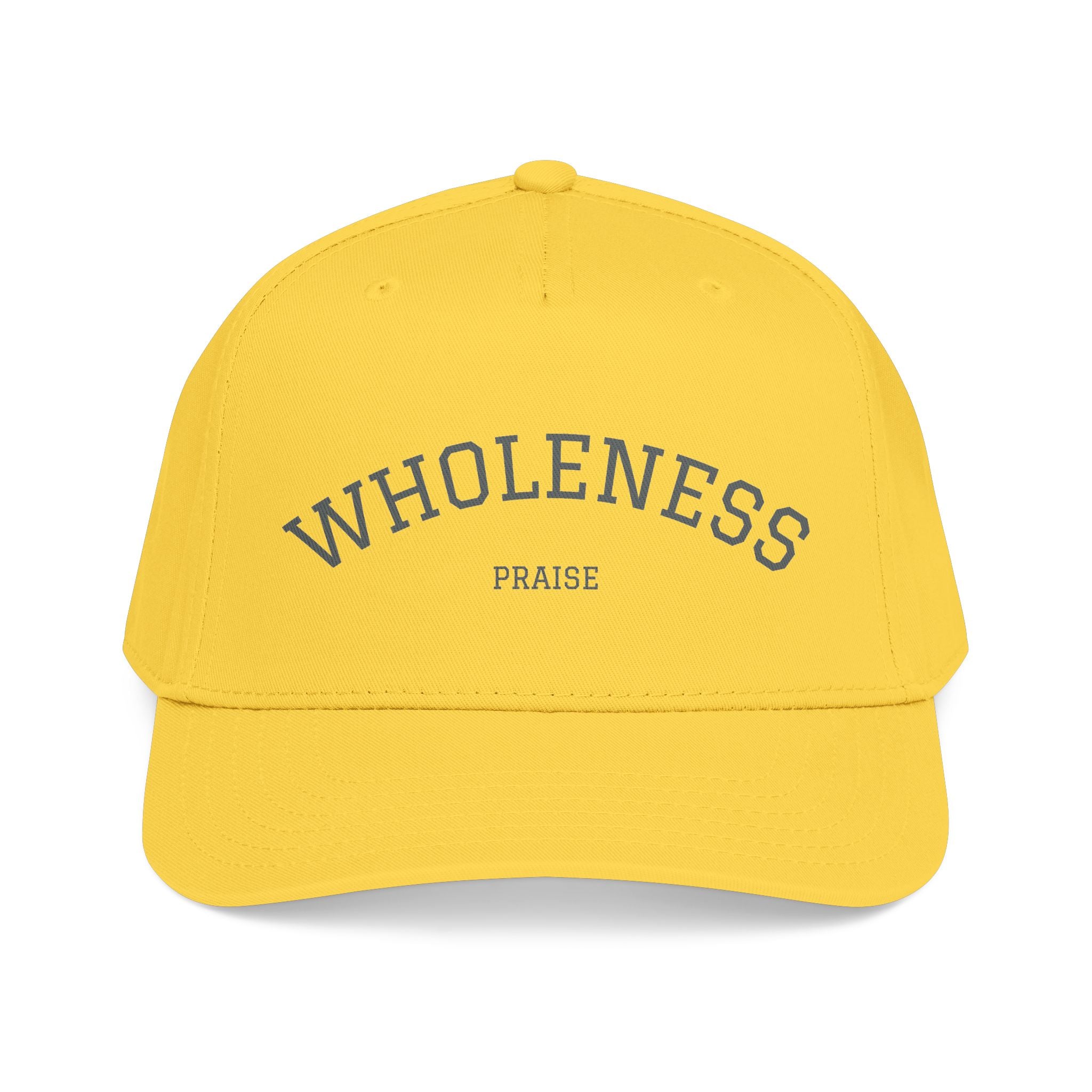 Wholeness Embroidered Baseball Cap — Minimal Mindfulness Hat