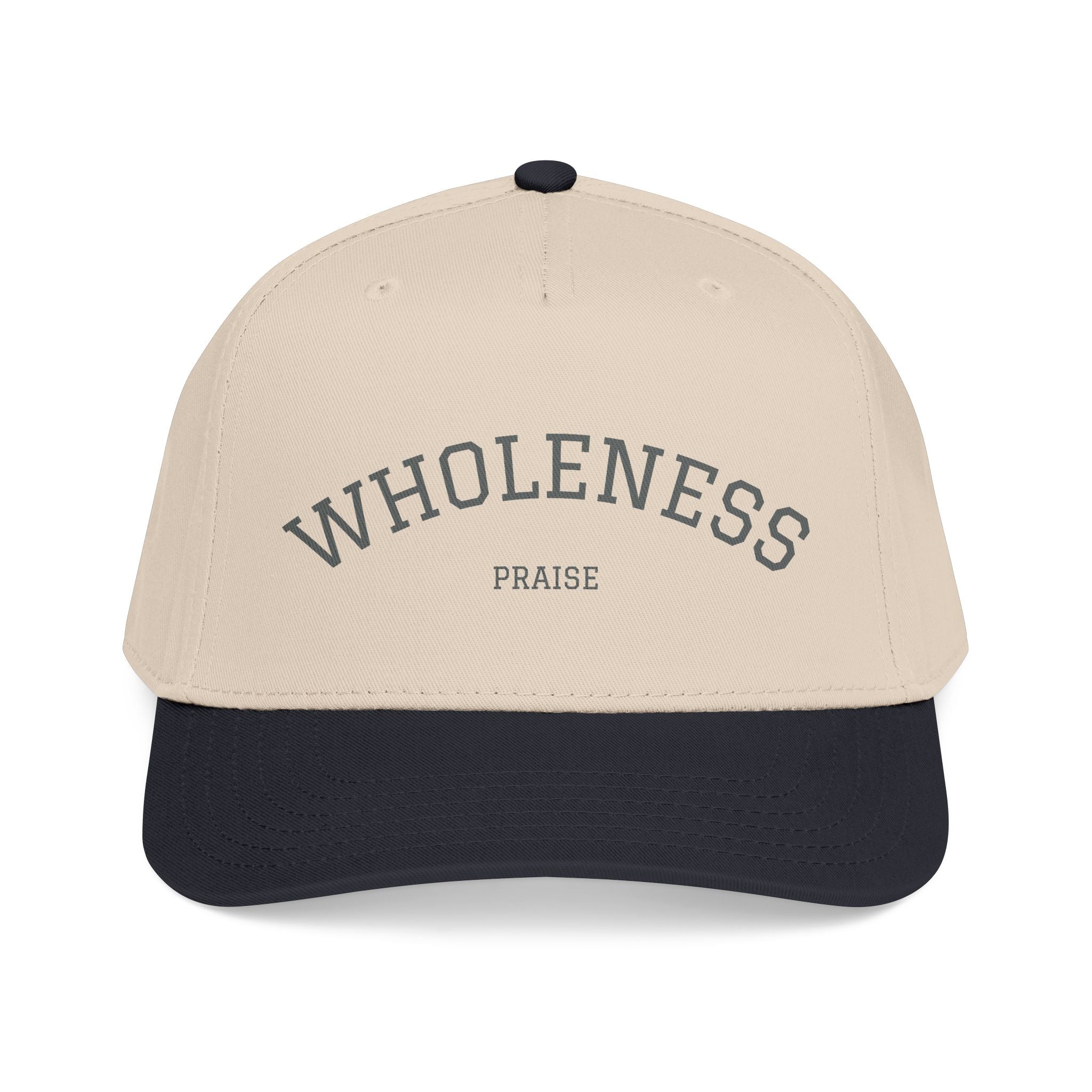 Wholeness Embroidered Baseball Cap — Minimal Mindfulness Hat
