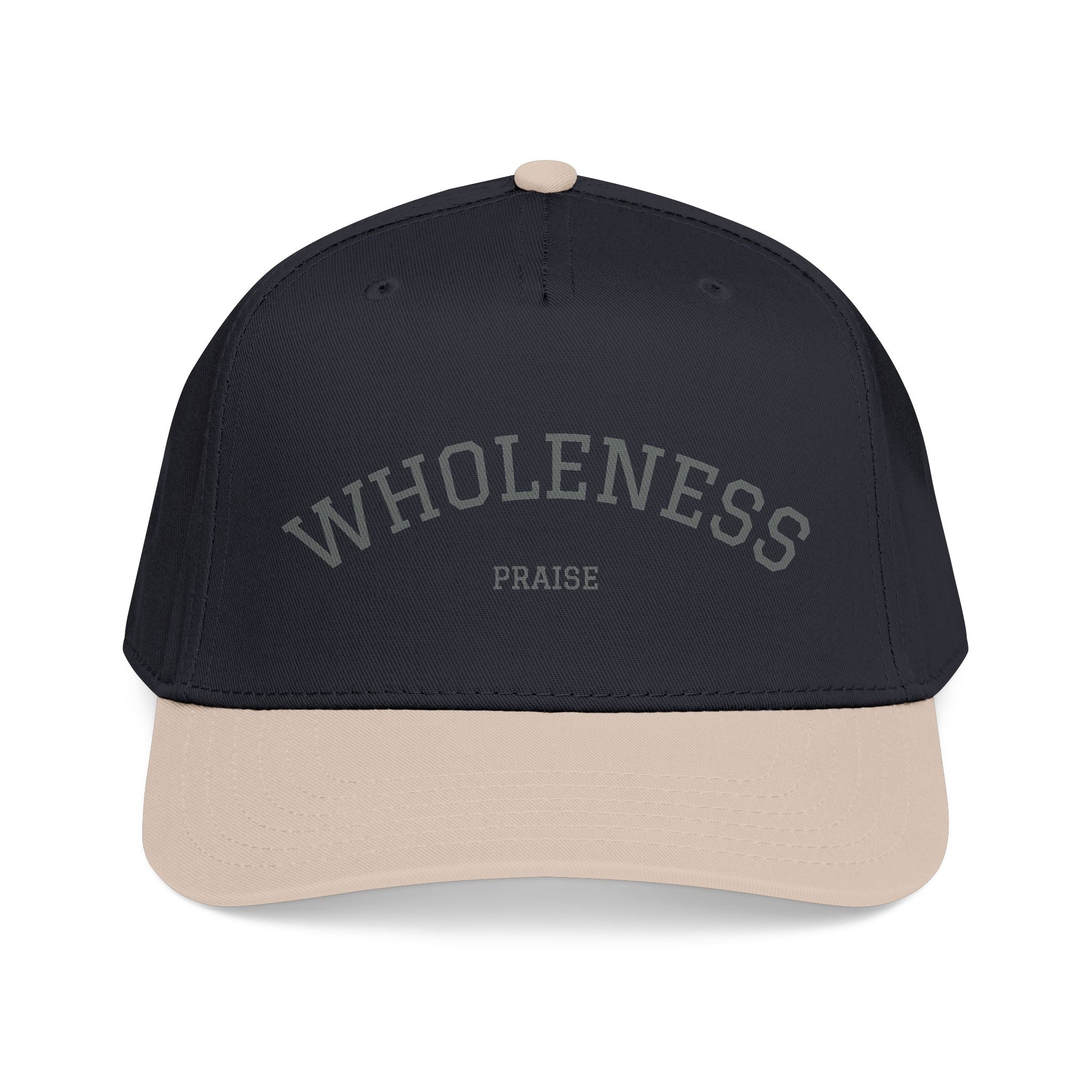 Wholeness Embroidered Baseball Cap — Minimal Mindfulness Hat