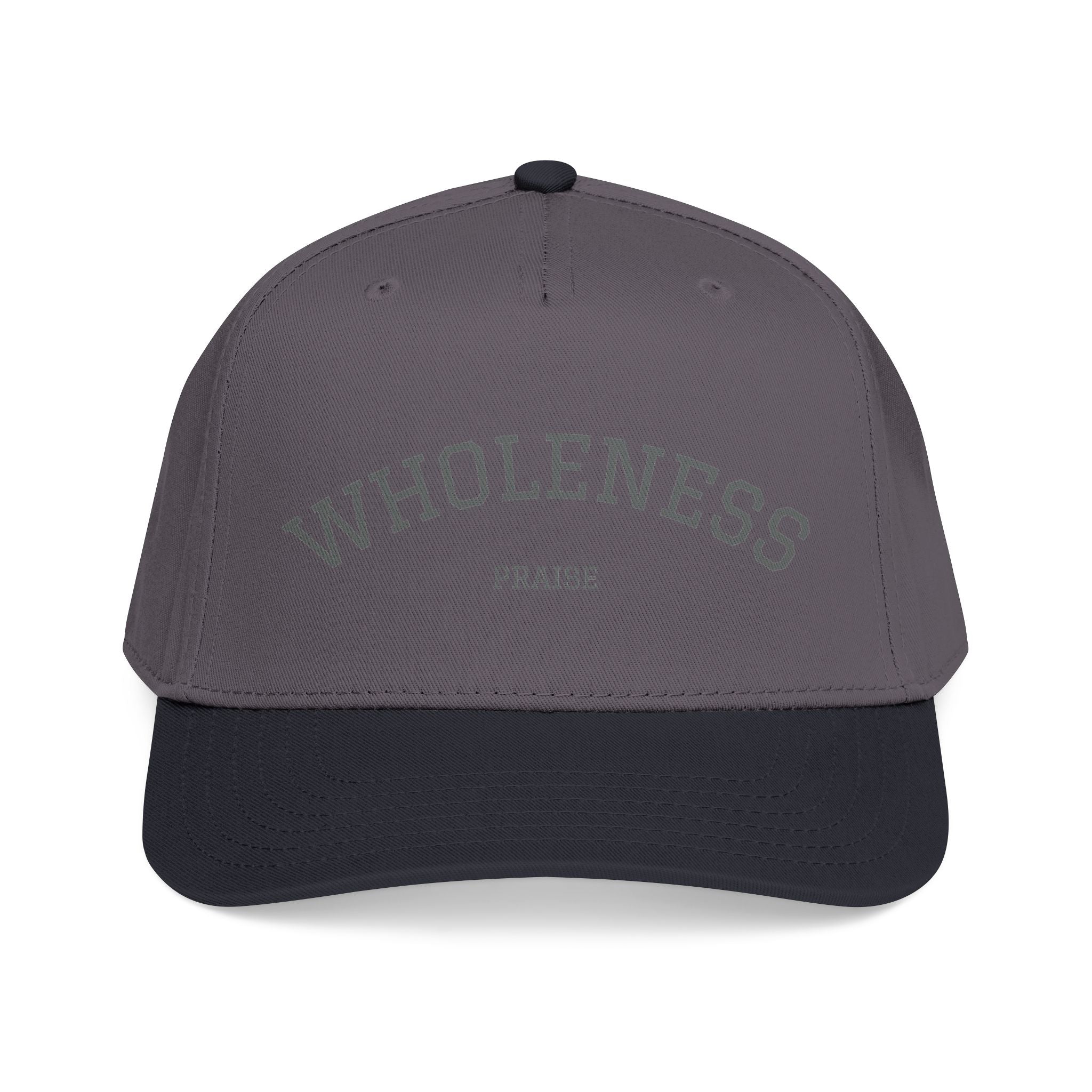 Wholeness Embroidered Baseball Cap — Minimal Mindfulness Hat