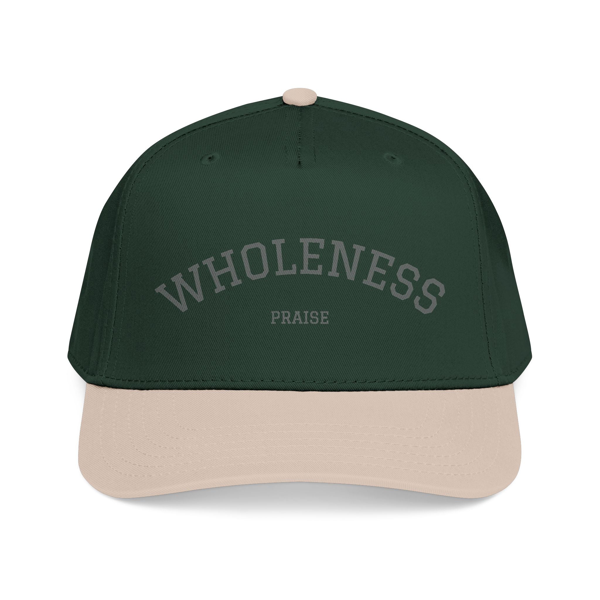 Wholeness Embroidered Baseball Cap — Minimal Mindfulness Hat