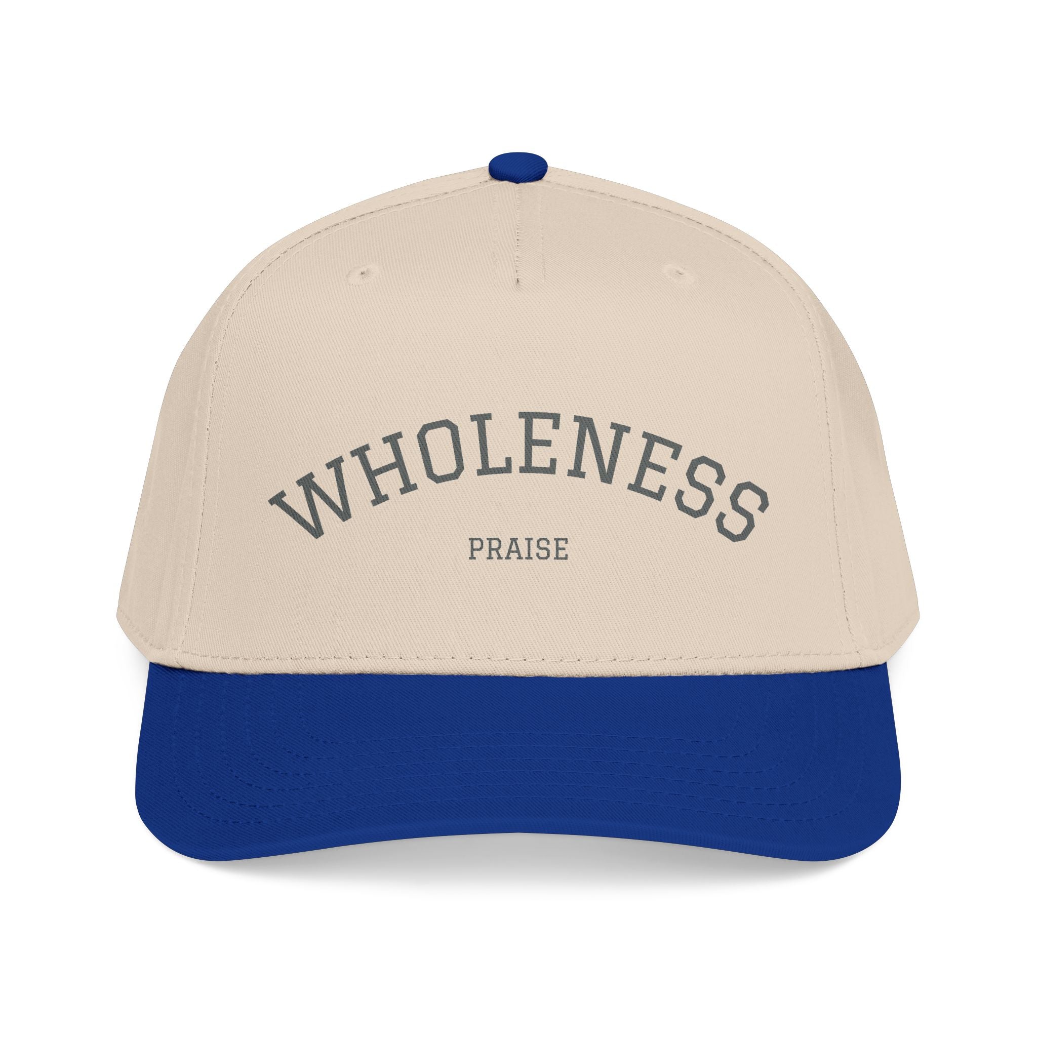 Wholeness Embroidered Baseball Cap — Minimal Mindfulness Hat