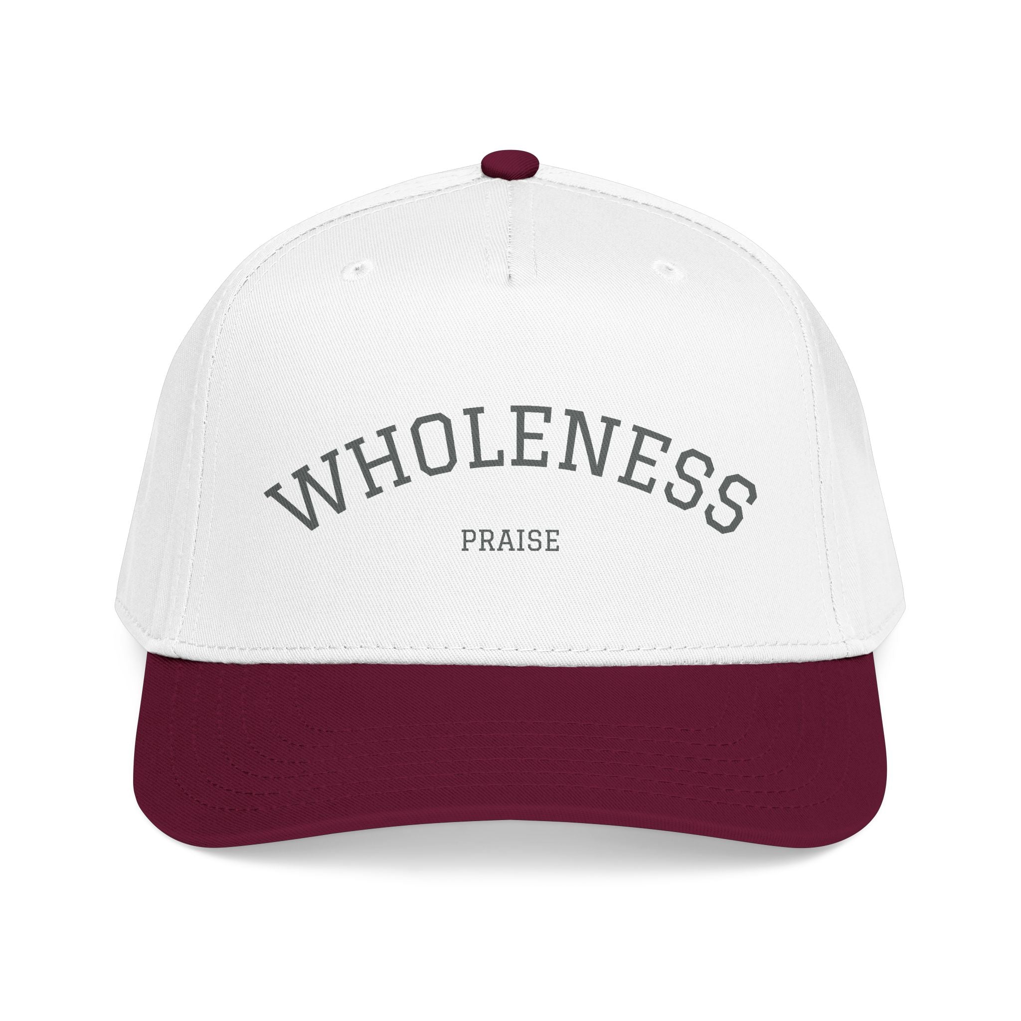 Wholeness Embroidered Baseball Cap — Minimal Mindfulness Hat