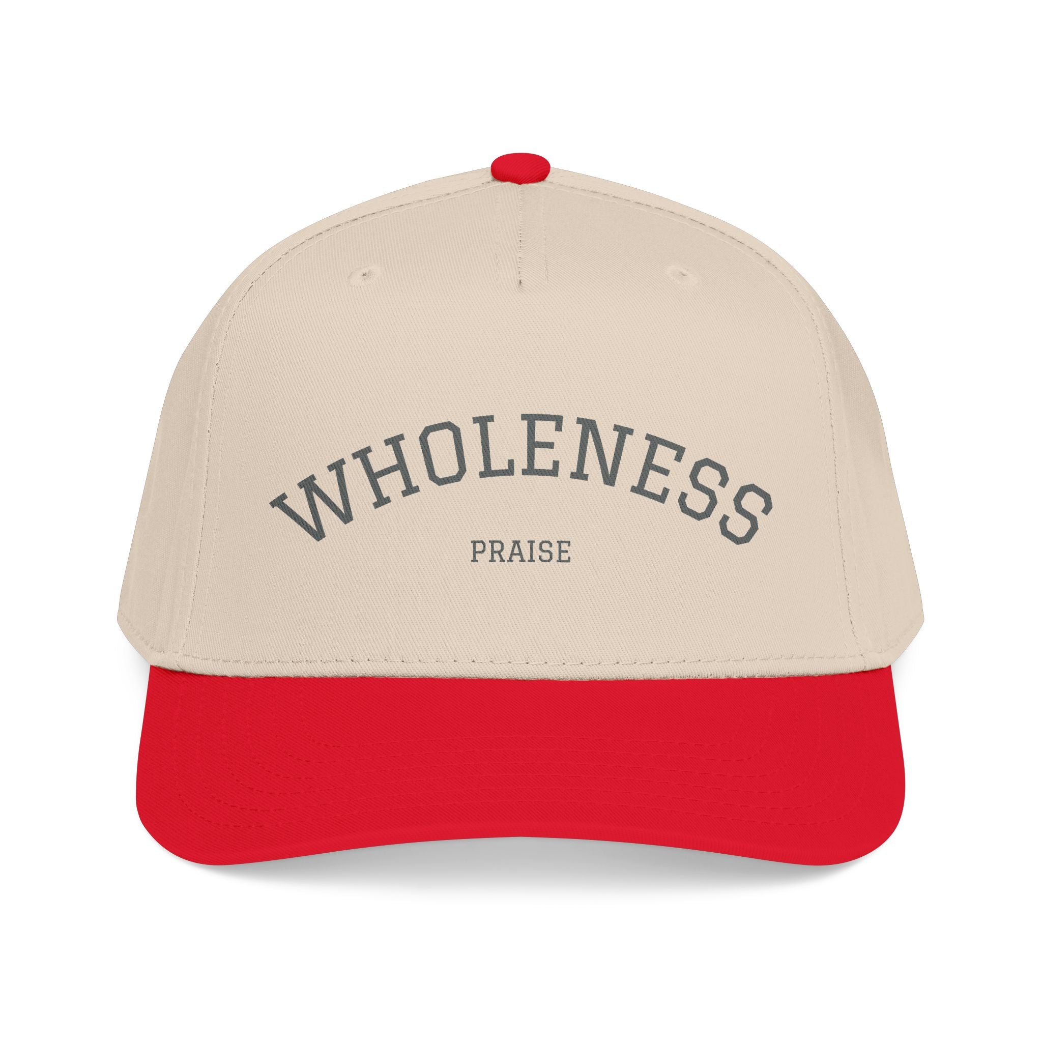 Wholeness Embroidered Baseball Cap — Minimal Mindfulness Hat