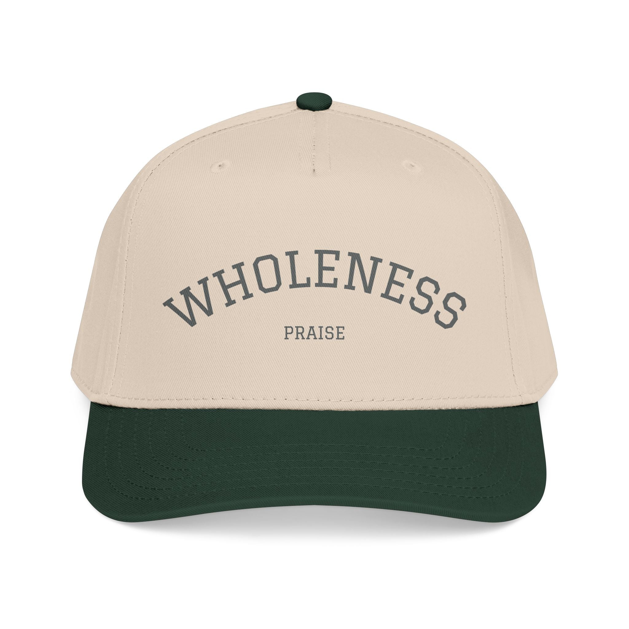 Wholeness Embroidered Baseball Cap — Minimal Mindfulness Hat