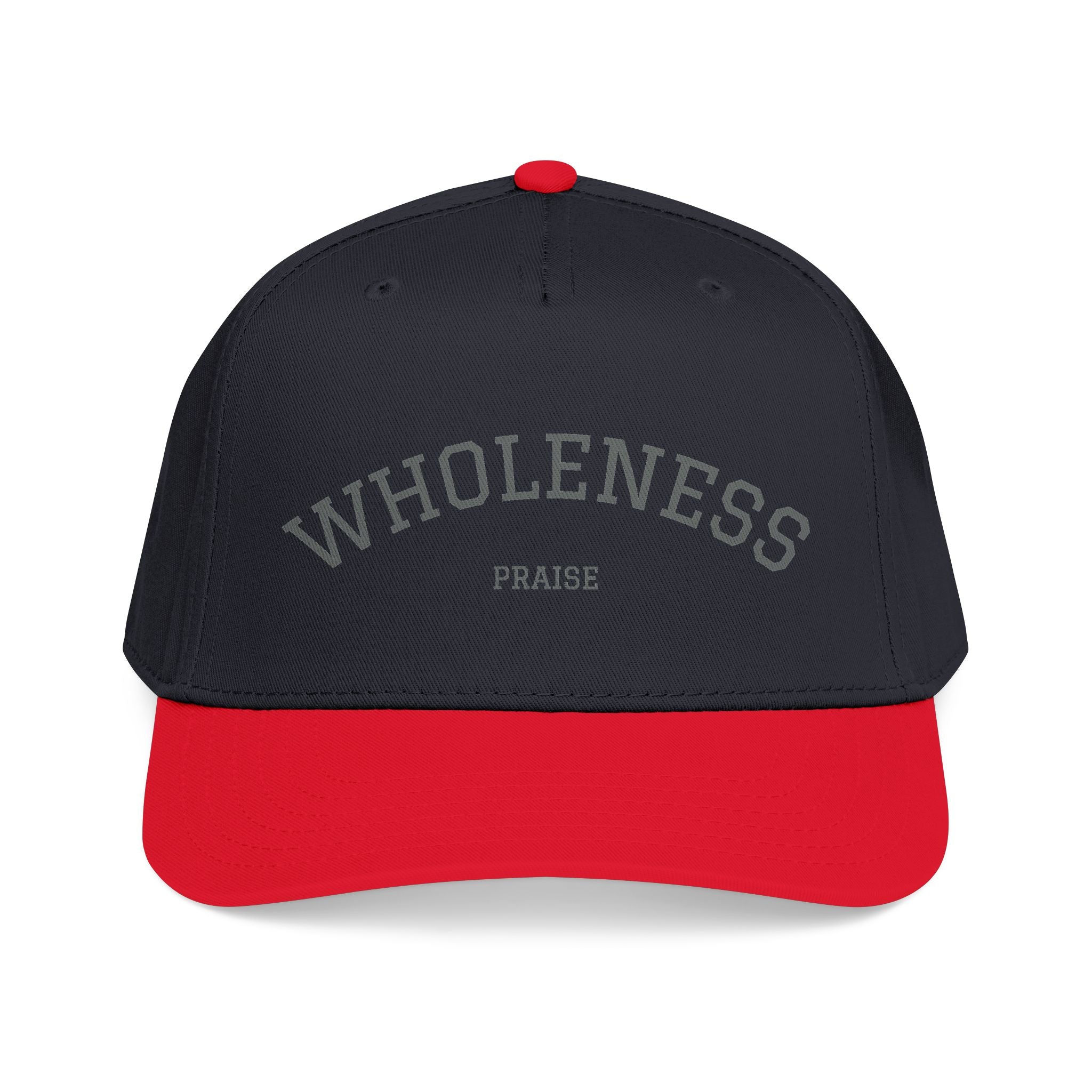 Wholeness Embroidered Baseball Cap — Minimal Mindfulness Hat